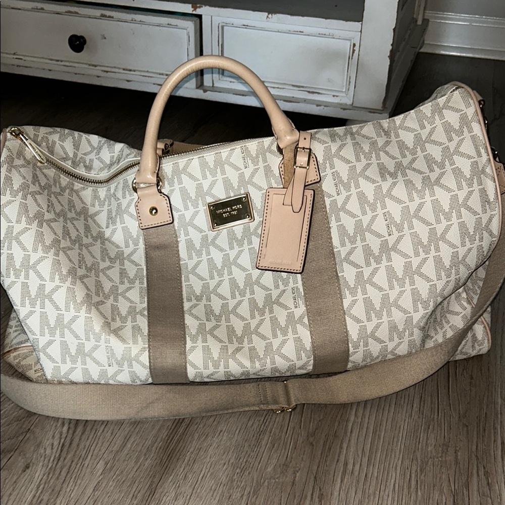 Michael Kors Signature Monogram Travel Bag